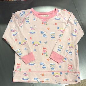 The Beaufort Bonnet Company Pink Sweatshirt with Fun Characters
